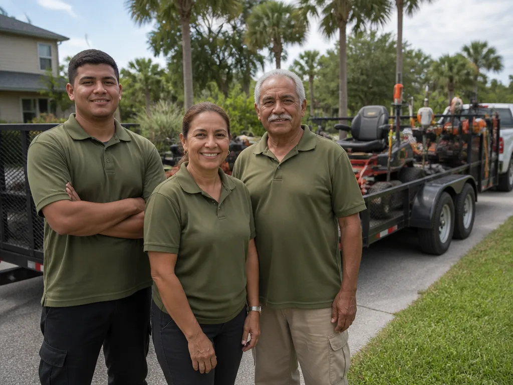 Florida Palm Tree Trimming team