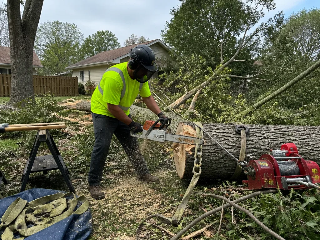 Storm Damage Tree Removal